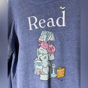 Elephant and Piggy sweater shirt from Out of Print clothing